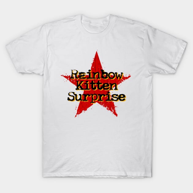 best vintage star Rainbow Kitten Surprise T-Shirt by BerduaPodcast